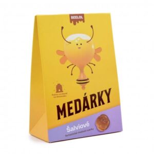 Beelol Medové cukríky so šalviou 70g (eko balenie)