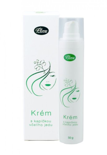 Pleva Pleťový krém s kvapkou včelieho jedu 50g