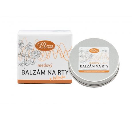 Pleva Medový balzam na pery v kelímku 15g