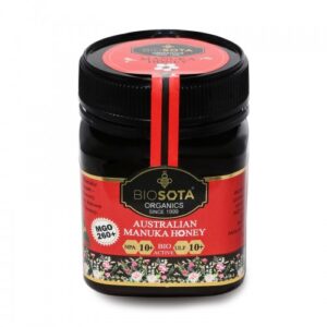 BIOSOTA ORGANICS Manuka med (MGO 260+) NPA 10+ (250g)