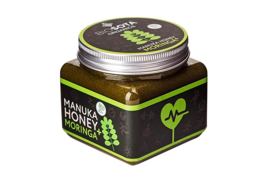 BIOSOTA ORGANICS Manuka med s moringou MGO 30+ (350g)