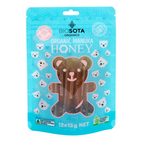 BIOSOTA ORGANICS Manuka med MGO 150+ Balenie pre deti 144g