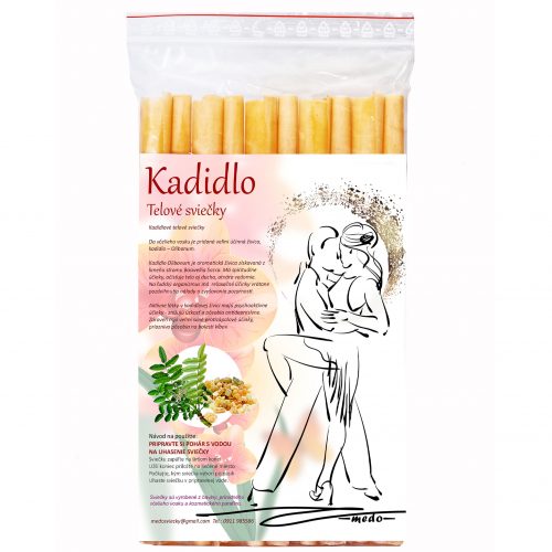 Medosviečky Telové sviečky zo živice Kadidlo