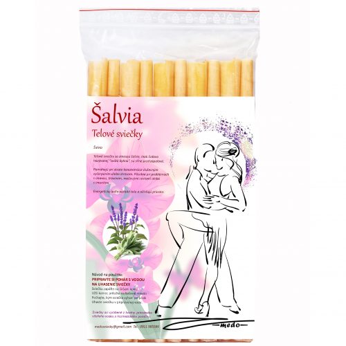 Medosviečky Šalvia telové sviečky