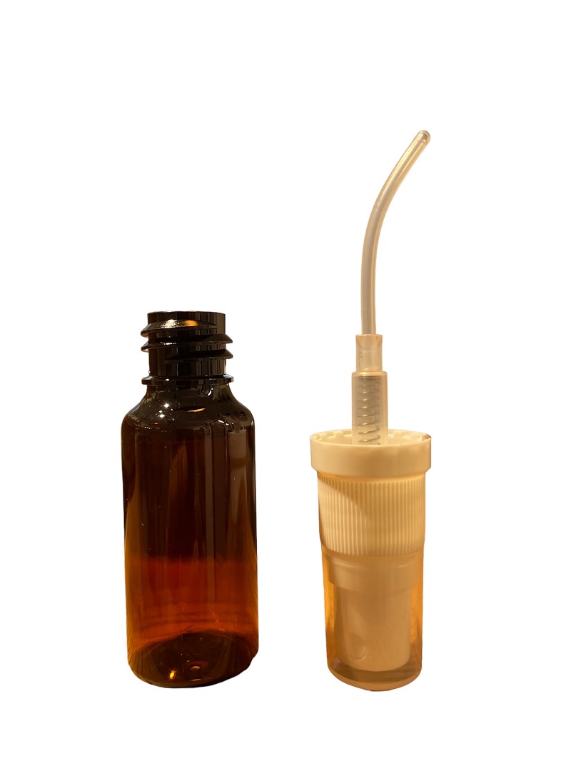 Včeláreň Fľaštička na propolis s rozprašovačom 20 ml