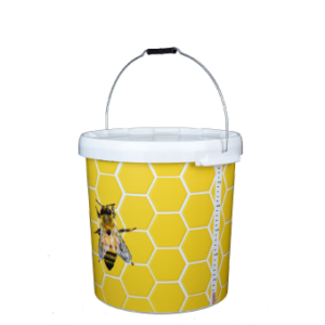 Malex HOM 30000 HONEY – plastové vedro pre včelárov vedro aj s vekom