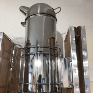 Včeláreň Dymák 100mm nerez 310mm vysoký