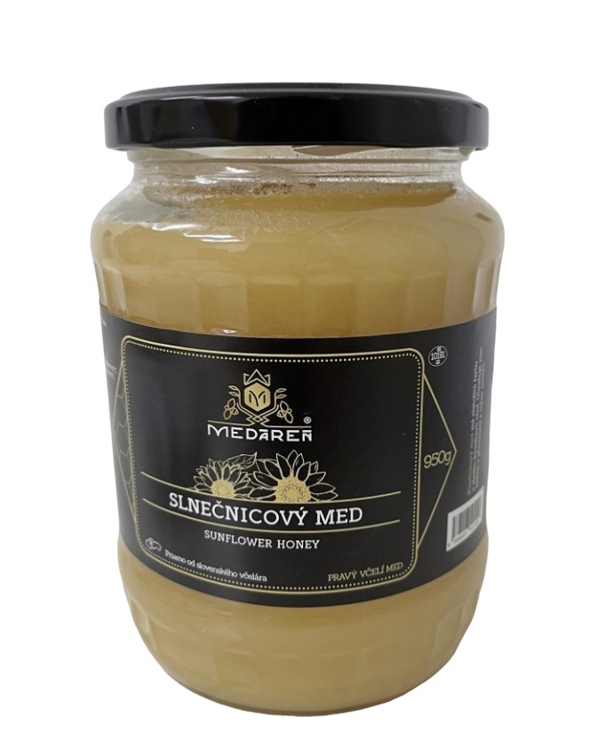 MEDÁREŇ Slnečnicový surový med 950g