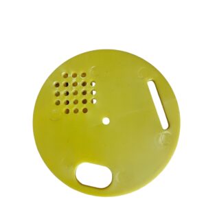 Apiprodukt Letáčový uzáver okrúhly, 80 mm - žltý