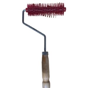 Lyson Odviečkovací ježko veľký s plastovými hrotmi, drevená rukoväť