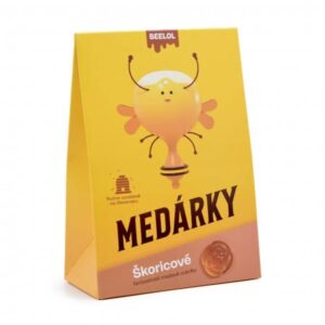Beelol Medové cukríky so škoricou 70g (eko balenie)