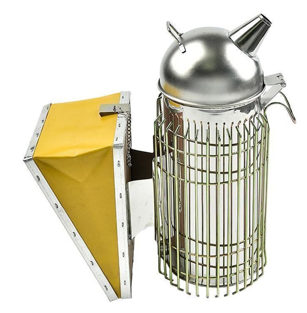 Apiprodukt Dymák oblý nerezový s držiakom BEE Euro-L, 30cm