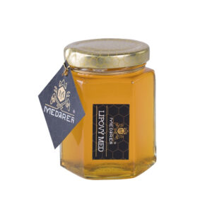 MEDÁREŇ Lipový med hexagon 230g