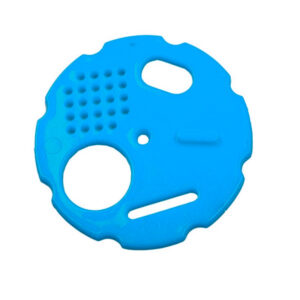 Apiprodukt Letáčový uzáver okrúhly, 80 mm - modrý