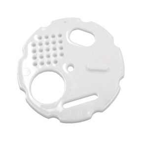 Apiprodukt Letáčový uzáver okrúhly, 80 mm - biely