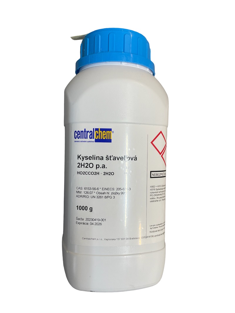 Apiprodukt Kyselina šťaveľová, oxálová 1kg