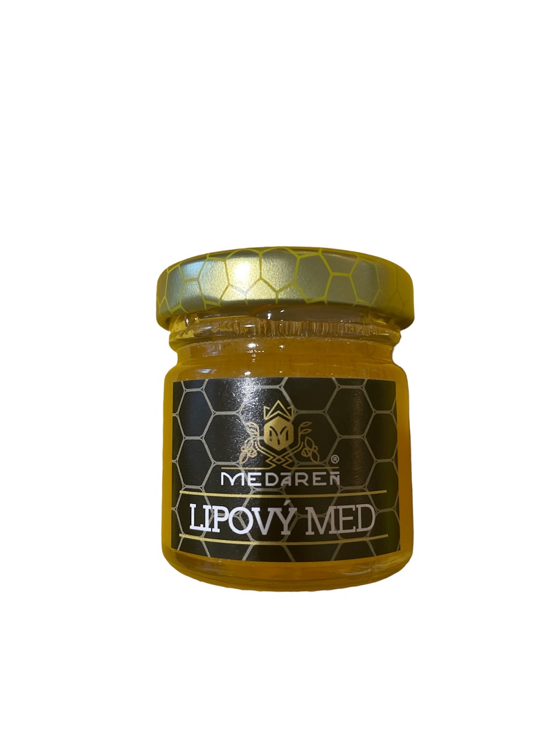 MEDÁREŇ Lipový surový mini med 50g