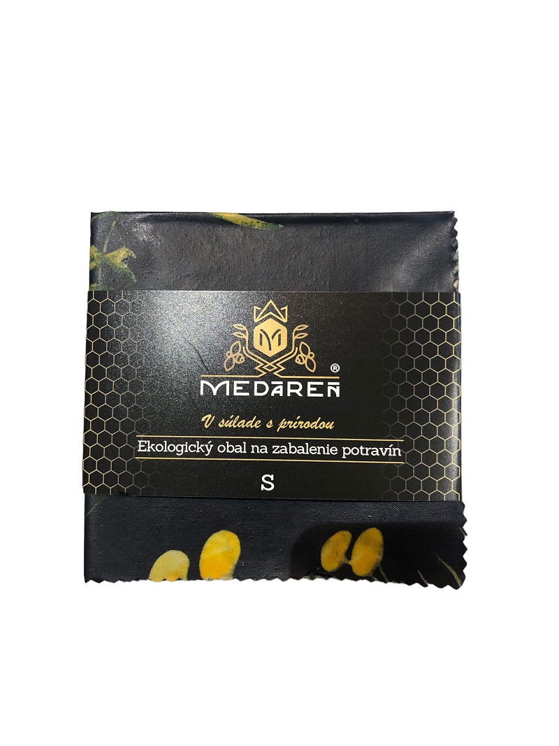 MEDÁREŇ Voskový včelí obal na zabalenie potravín S - kvety