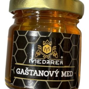 MEDÁREŇ Gaštanový mini med 50g