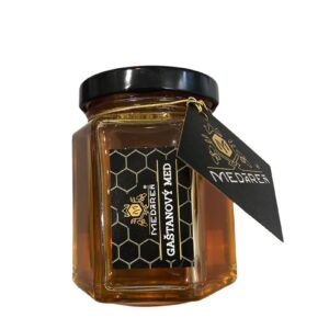 MEDÁREŇ Gaštanový med hexagon 230g