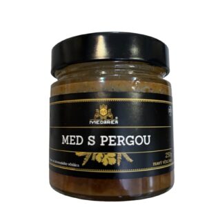 MEDÁREŇ Med s pergou 250g