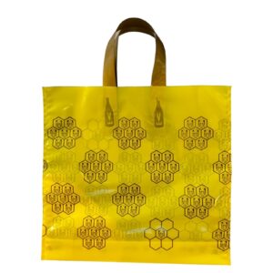 MEDÁREŇ Darčeková taška na 2 x 1 kg medu žltá 25ks