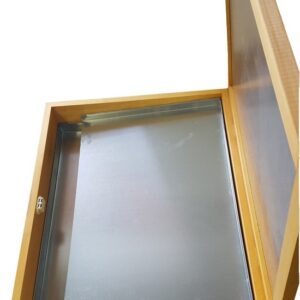 Apiprodukt Solárna voskotopka s dreveným korpusom, nerezová