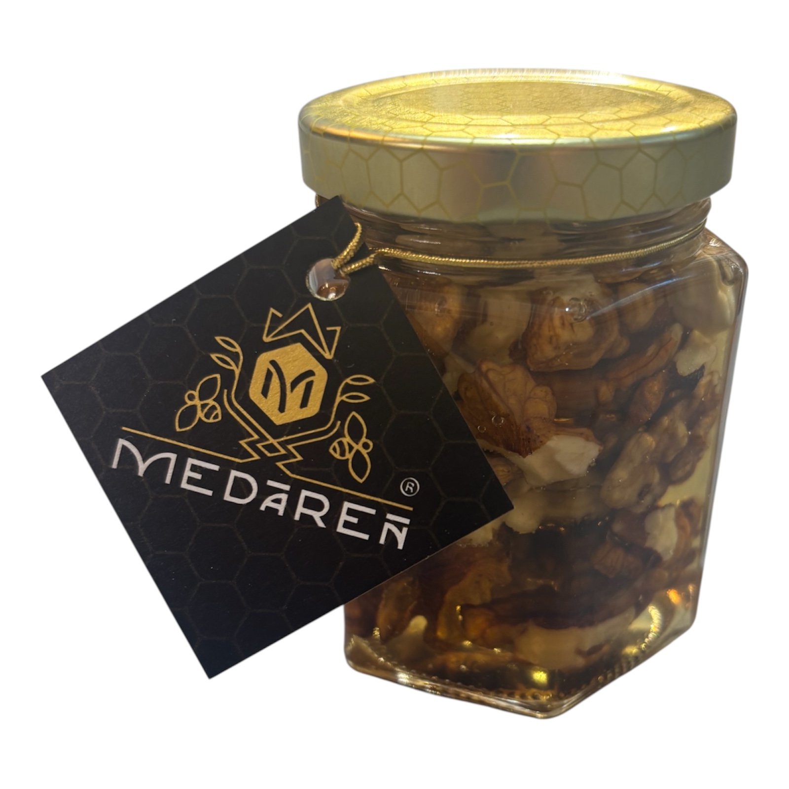 MEDÁREŇ Vlašské orechy v agátovom mede 370g