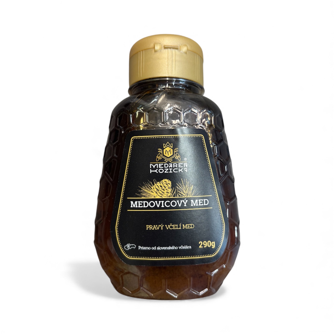 MEDÁREŇ Medovicový med 290 g – ľahký parťák na hory