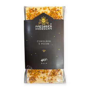 Biela čokoláda s peľom 75g 40%