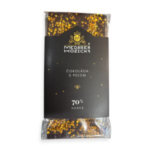 Horká čokoláda s peľom 75g 70%