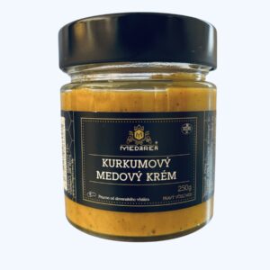 MEDÁREŇ Kurkumový medový krém 250g