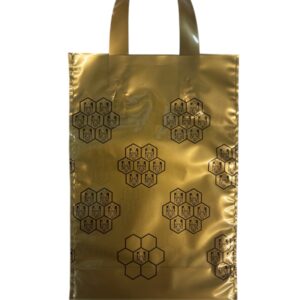 MEDÁREŇ Darčeková taška na 1 kg medu zlatá 25ks