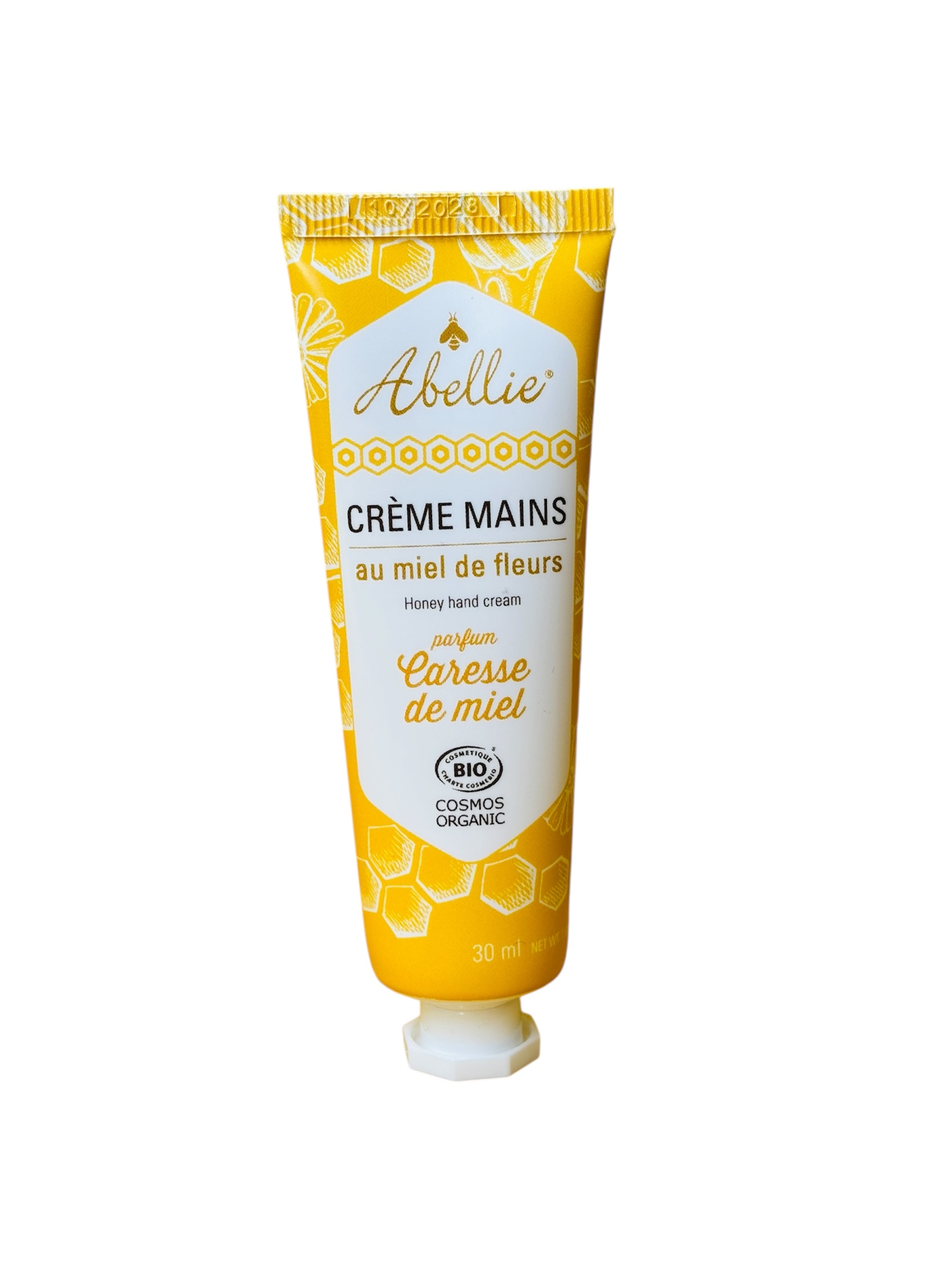 Abellie Kabelkový krém na ruky s kvetovým medom a vôňou Caresse de miel 30ml
