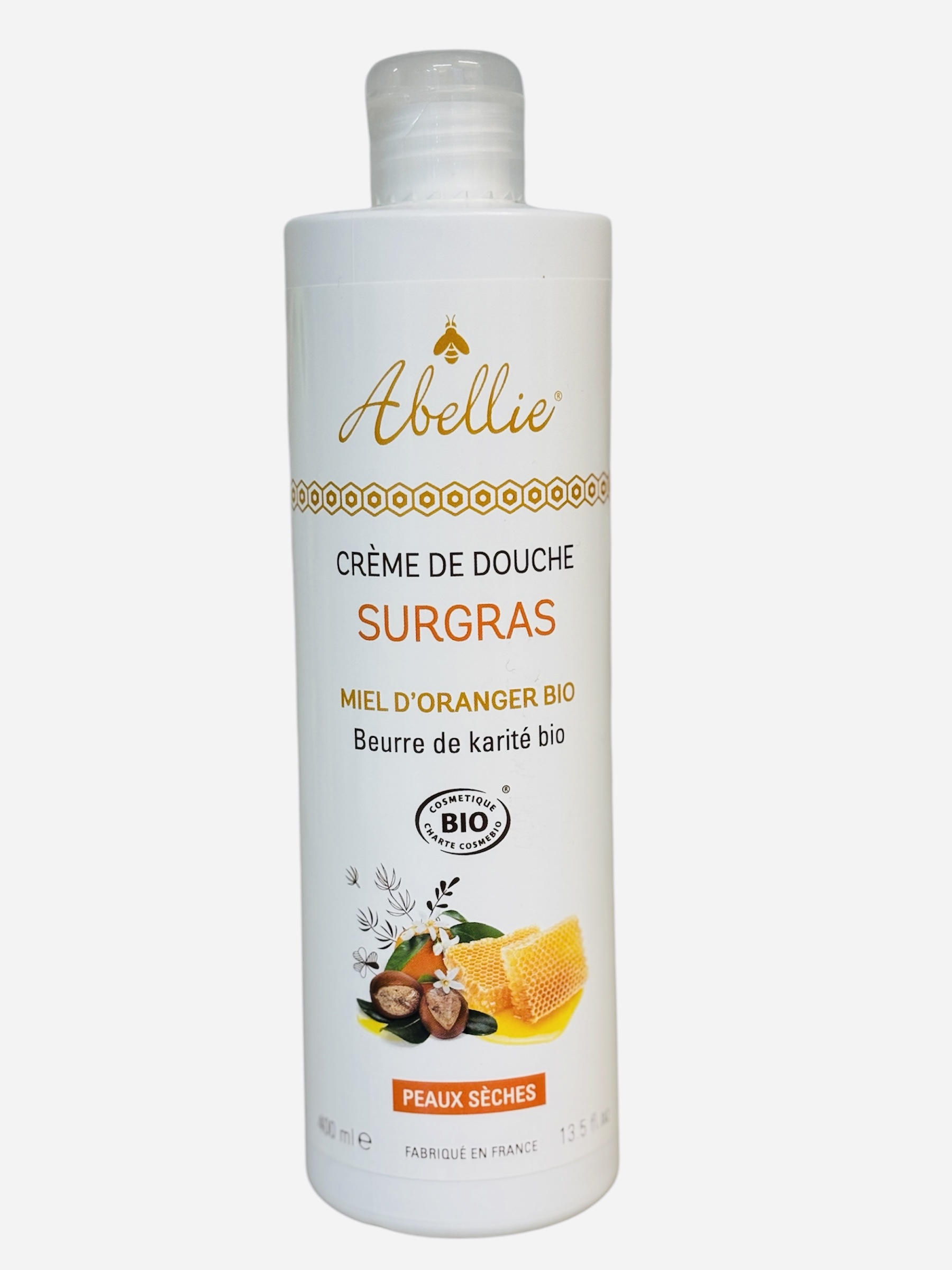 Abellie Organický sprchový krém s bambuckým maslom 400ml